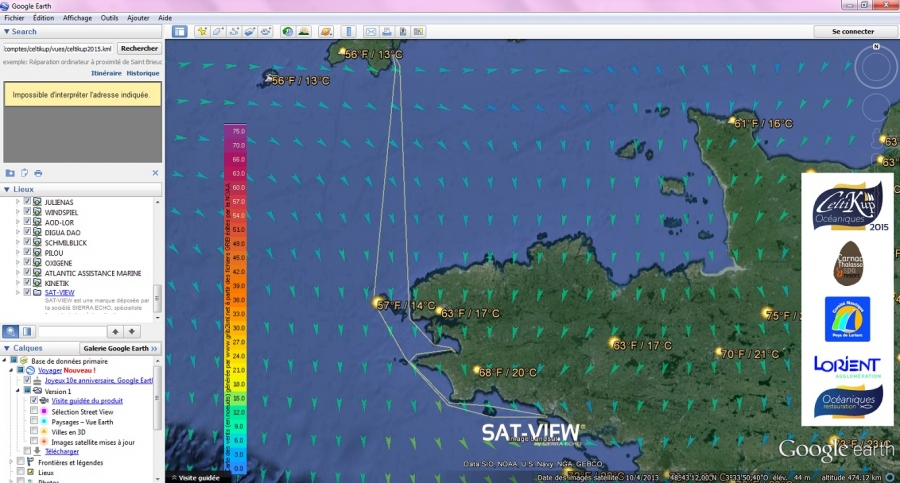 Le suivi de la course maintenant disponible