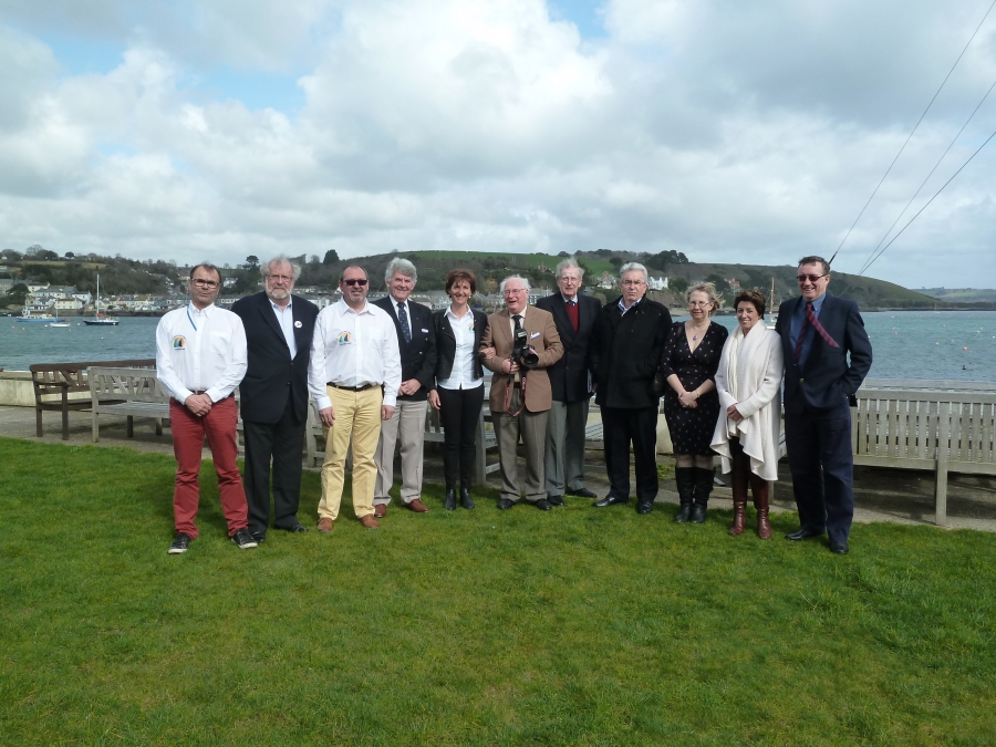 La CeltiKup Océaniques au Royal Cornwall Yacht Club de Falmouth