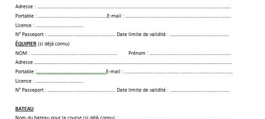 Les inscriptions pour 2023 sont ouvertes